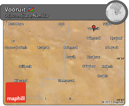 Satellite Map of Vooruit