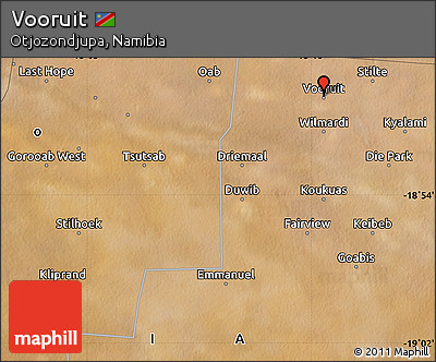 Satellite Map of Vooruit