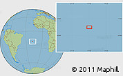 Savanna Style Location Map of the area around 19° 2' 1" S, 17° 46' 29" W