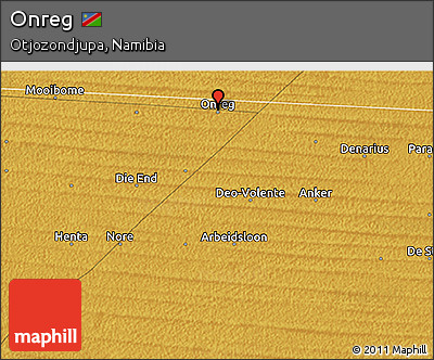 Physical 3D Map of Onreg