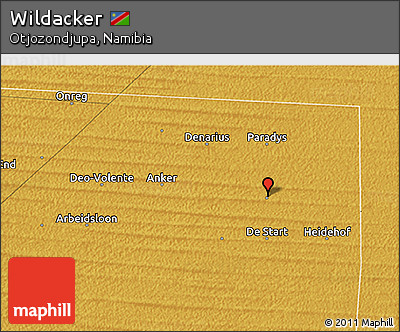 Physical 3D Map of Wildacker