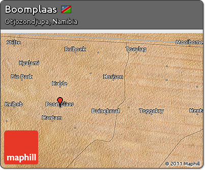 Satellite 3D Map of Boomplaas