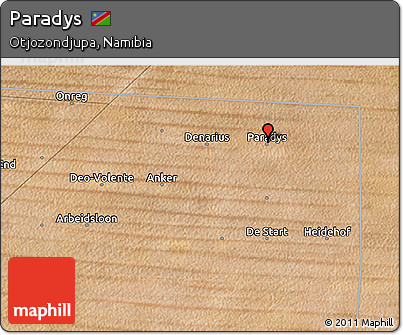 Satellite 3D Map of Paradys
