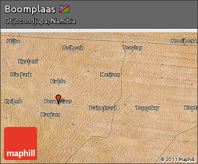 Satellite 3D Map of Boomplaas