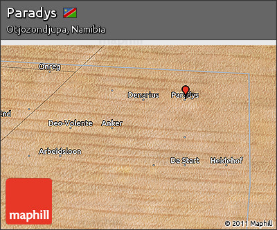 Satellite 3D Map of Paradys