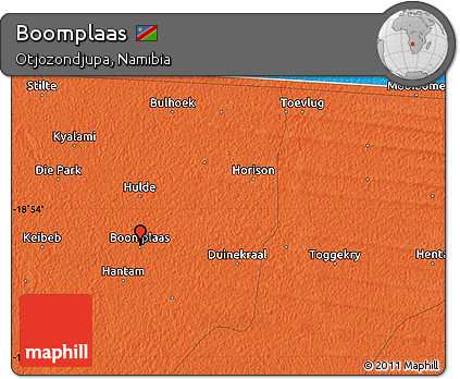 Political Map of Boomplaas