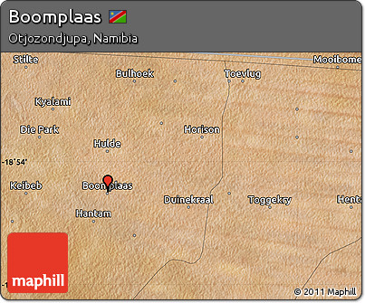 Satellite Map of Boomplaas