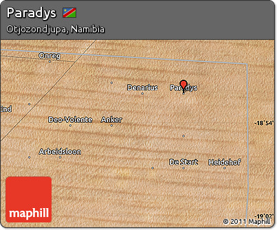 Satellite Map of Paradys