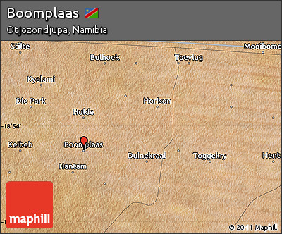 Satellite Map of Boomplaas