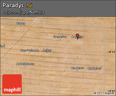 Satellite Map of Paradys
