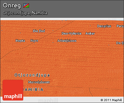 Political Panoramic Map of Onreg