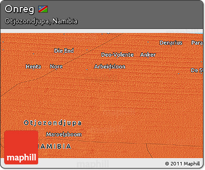 Political Panoramic Map of Onreg