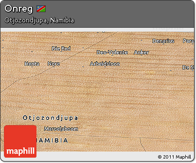 Satellite Panoramic Map of Onreg