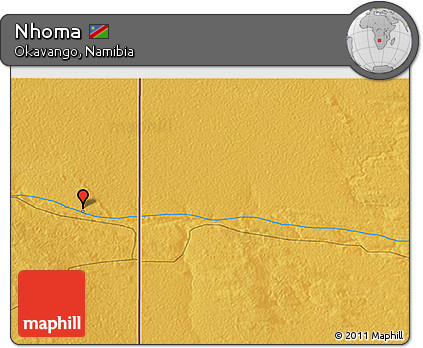 Physical 3D Map of Nhoma