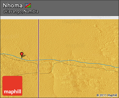 Physical 3D Map of Nhoma