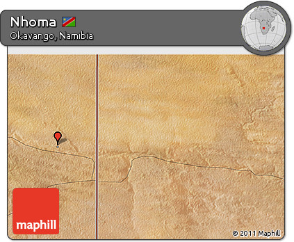 Satellite 3D Map of Nhoma