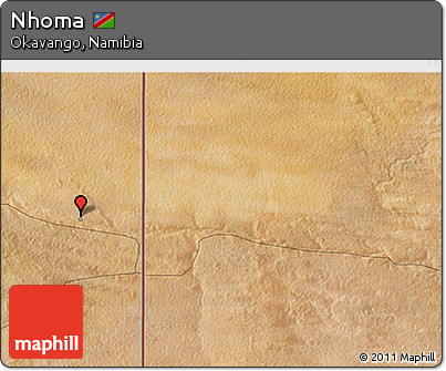 Satellite 3D Map of Nhoma
