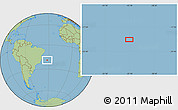 Savanna Style Location Map of the area around 19° 2' 1" S, 32° 13' 30" W
