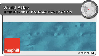 Satellite Panoramic Map of the Area around 19° 2' 1" S, 32° 13' 30" W