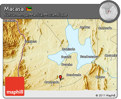 Physical 3D Map of Macasa