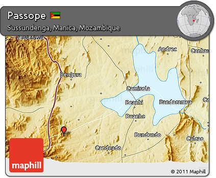Physical 3D Map of Passope