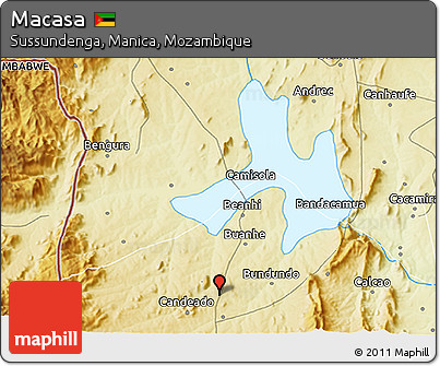 Physical 3D Map of Macasa