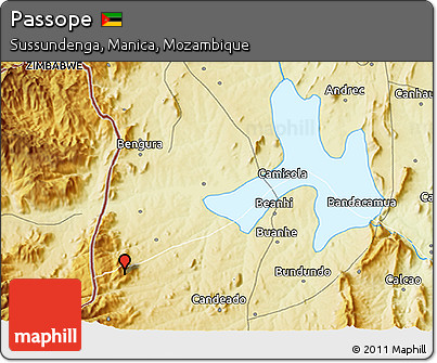 Physical 3D Map of Passope