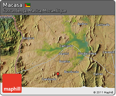 Satellite 3D Map of Macasa