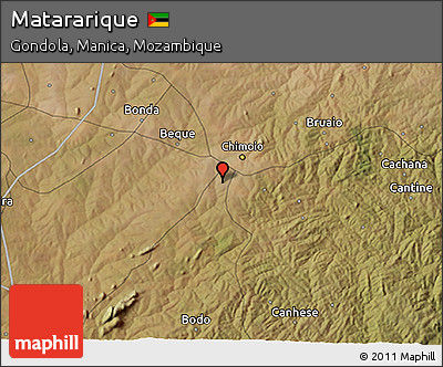 Satellite 3D Map of Matararique