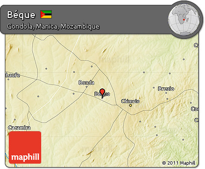 Physical Map of Béque