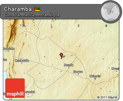 Physical Map of Charamba