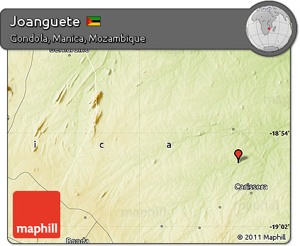 Physical Map of Joanguete