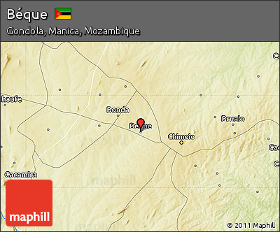 Physical Map of Béque