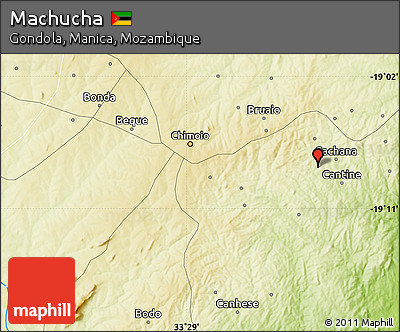 Physical Map of Machucha