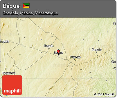 Physical Map of Béque