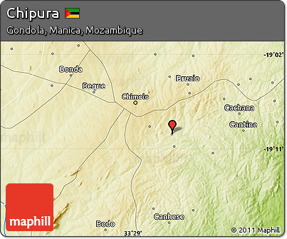 Physical Map of Chipura