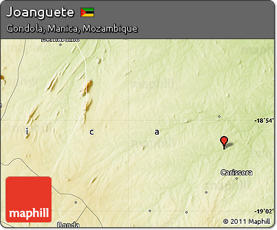 Physical Map of Joanguete