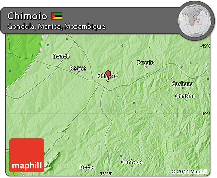 Political Map of Chimoio