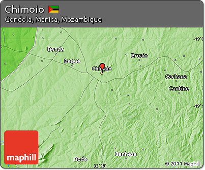 Political Map of Chimoio