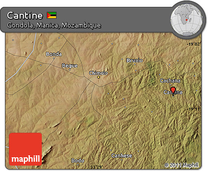 Satellite Map of Cantine