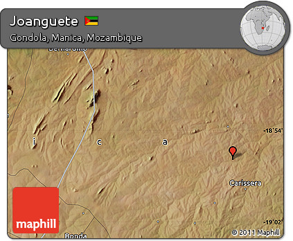 Satellite Map of Joanguete