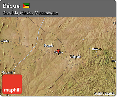 Satellite Map of Béque
