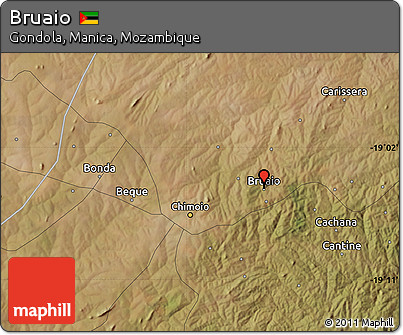Satellite Map of Bruaio