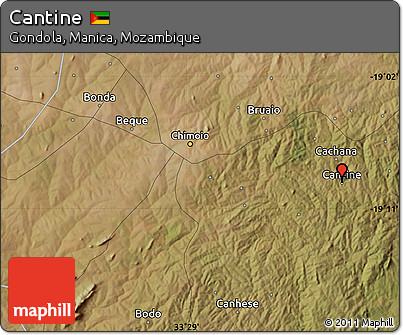Satellite Map of Cantine