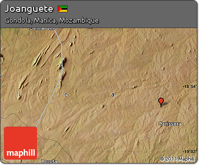 Satellite Map of Joanguete
