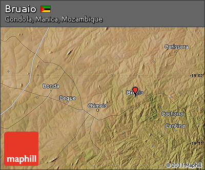 Satellite Map of Bruaio