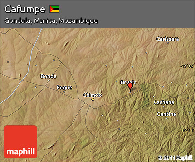 Satellite Map of Cafumpe