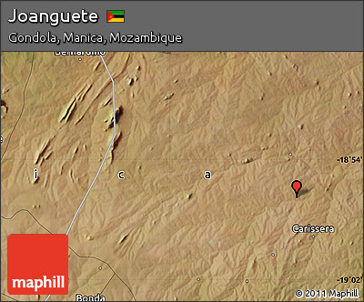 Satellite Map of Joanguete