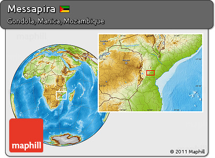 Physical Location Map of Messapira