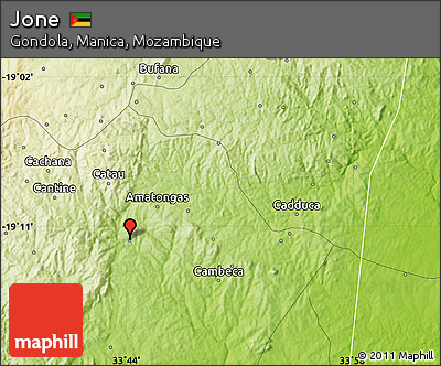Physical Map of Jone